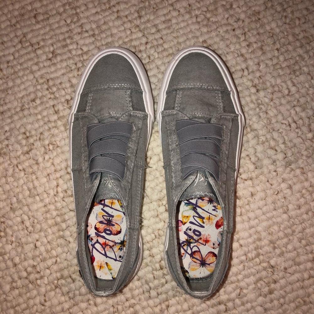Blowfish Malibu Canvas Slip On Shoes!